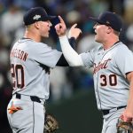 Tigers sink Mariners in extra innings of MLB playoff series opener